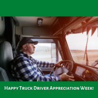 Happy Truck Driver Appreciation Week!