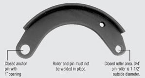 4700-P Remanufactured Brake Shoe & Core 12.25" diameter