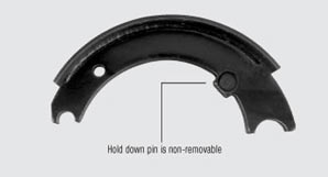 4536-E Remanufactured Brake Shoe & Core 12.25" diameter