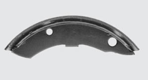 4504A Remanufactured Brake Shoe & Core 15" diameter