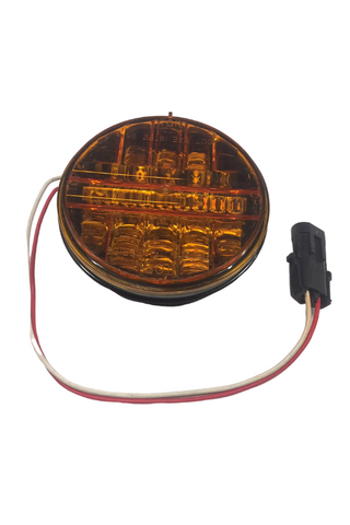 41 Series Stop & Turn Round Amber Light for bus front view