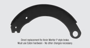 4708-P Remanufactured Brake Shoe & Core 16.5" diameter