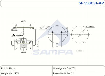 558091-KP Air Bag diagram