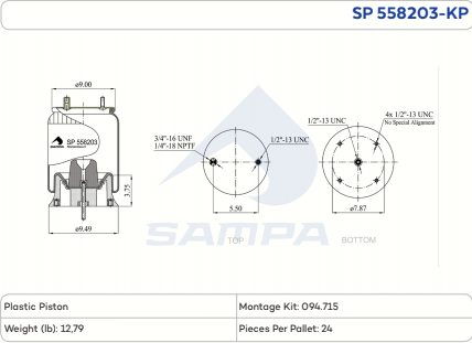 558203-KP Air Bag diagram