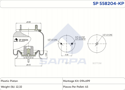 558204-KP Air Bag diagram