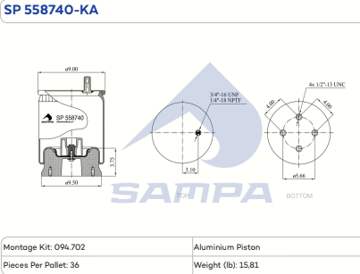 558740-KA Air Bag diagram