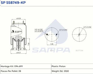 558749-KP Air Bag diagram