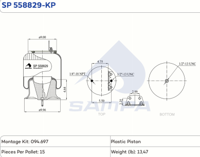 558829-KP Air Bag diagram