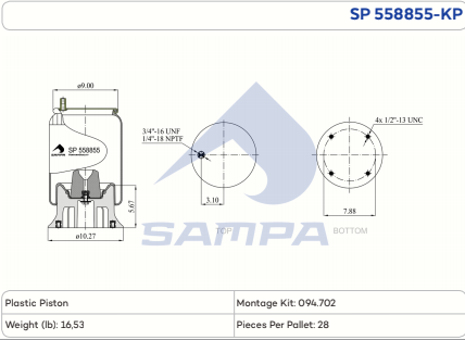 558855-KP Air Bag diagram