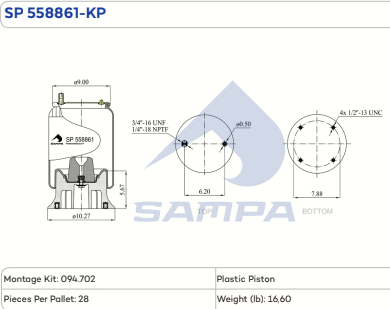 558861-KP Air Bag diagram