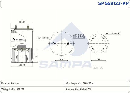 559122-KP Air Bag diagram