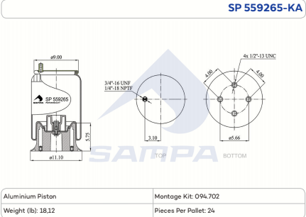 559265-KA Air Bag diagram