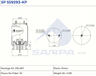 559293-KP Air Bag diagram