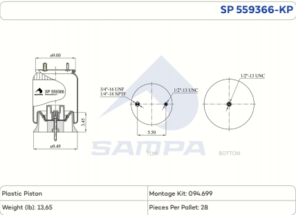559366-KP Air Bag diagram