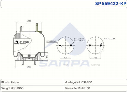 559422-KP Air Bag diagram