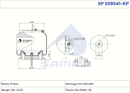 559541-KP Air Bag diagram
