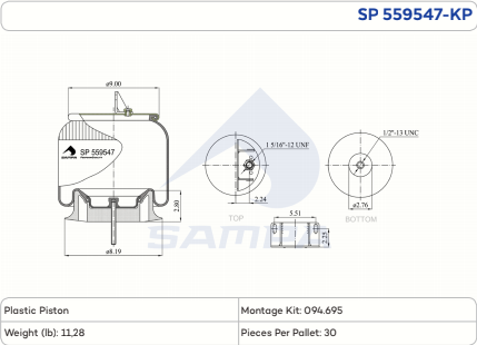 559547-KP Air Bag diagram
