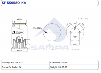 559580-KA Air Bag diagram