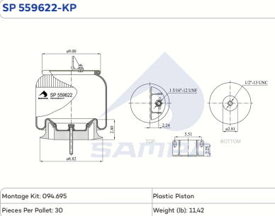 559622-KP Air Bag diagram