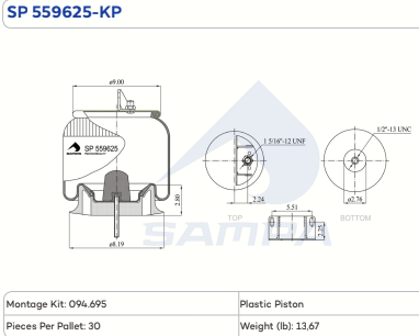 559625-KP Air Bag diagram