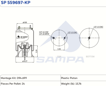 559697-KP Air Bag diagram