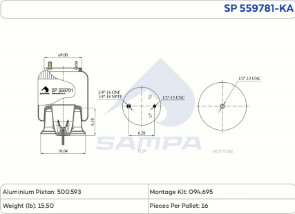 559781-KA Air Bag diagram