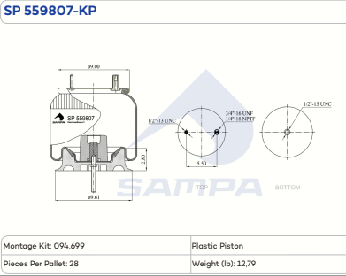 559807-KP Air Bag – The Clutch Works
