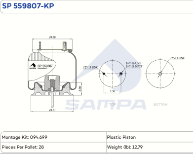 559807-KP Air Bag diagram