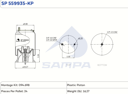 559935-KP Air Bag diagram