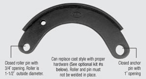 4591-SF Remanufactured Brake Shoe & Core 12.25" diameter