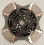 4 paddle ceramic clutch disc with 9 springs for heavy duty truck clutch